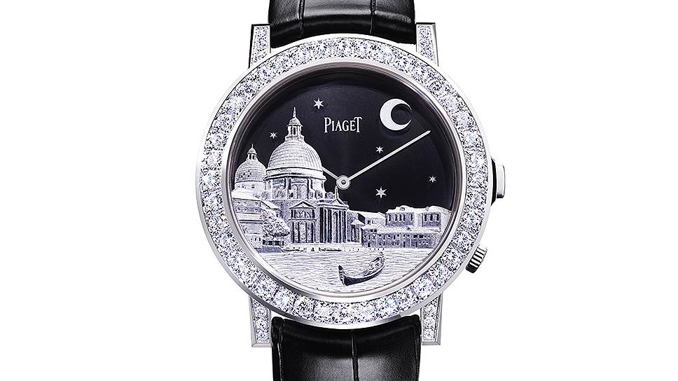 Часы Piaget Altiplano Double Jeu Engraving