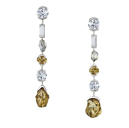 De Beers, серьги Talisman  