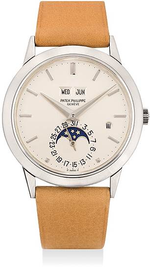 Топ-лот будущего аукциона в Гонконге — часы Patek Philippe 1985 года с вечным календарем — оценен в $1-2 млн