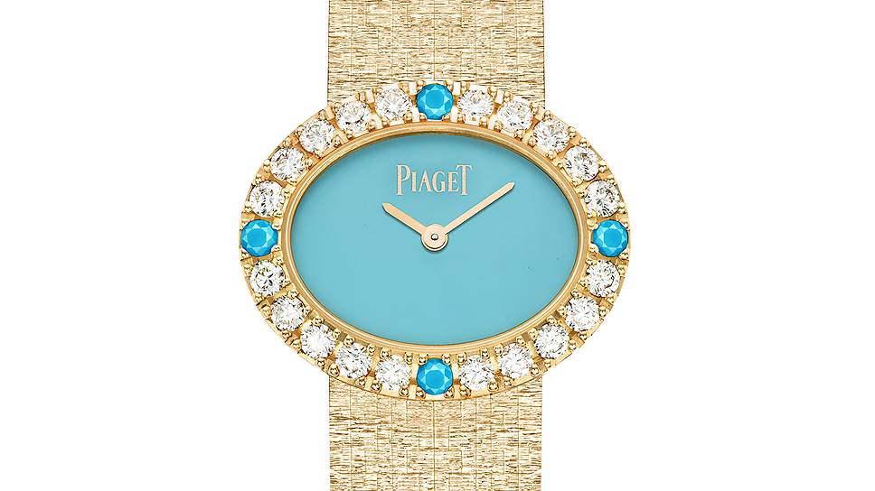 Мужские и женские модели Piaget 2015 года, показанные на Салоне высокого часового искусства (SIHH). Altiplano Automatic (слева) и Extremely Ovale (в центре и справа)