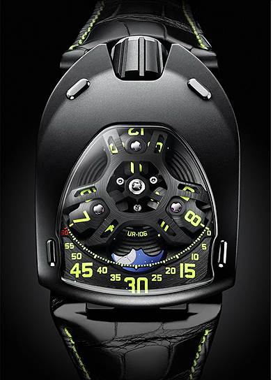 Urwerk. UR-106 Only Watch. Эстимейт — 40-60 тыс. франков. Продажа — 90 тыс. франков