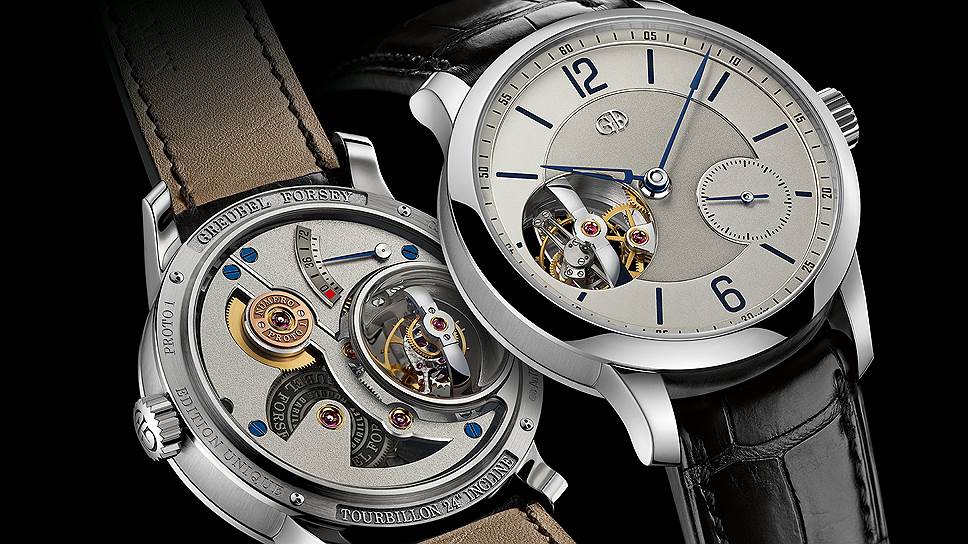"Золотая стрелка" досталась Стивену Форси и Роберу Гребелю за Greubel Forsey Tourbillon 24 Secondes Vision