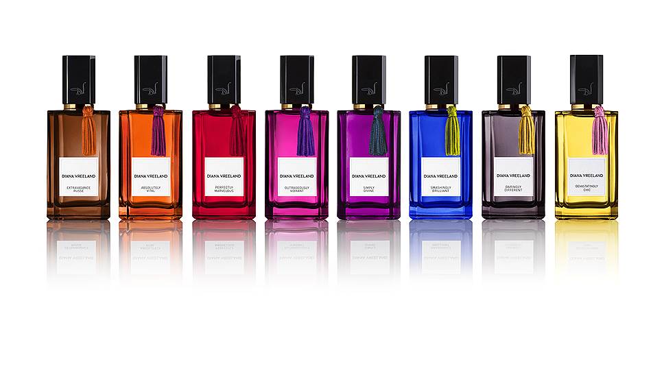 Парфюмы Perfectly Marvelous, Outrageously Vibrant и Simply Divine от Diana Vreeland