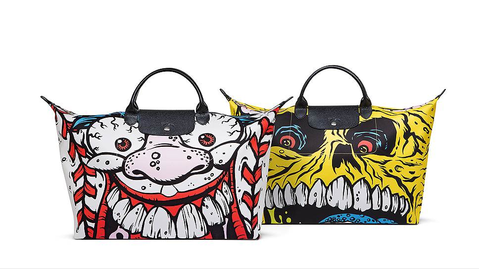 Двусторонняя сумка Longchamp Roseau Reversible, "весна — лето 2016" 