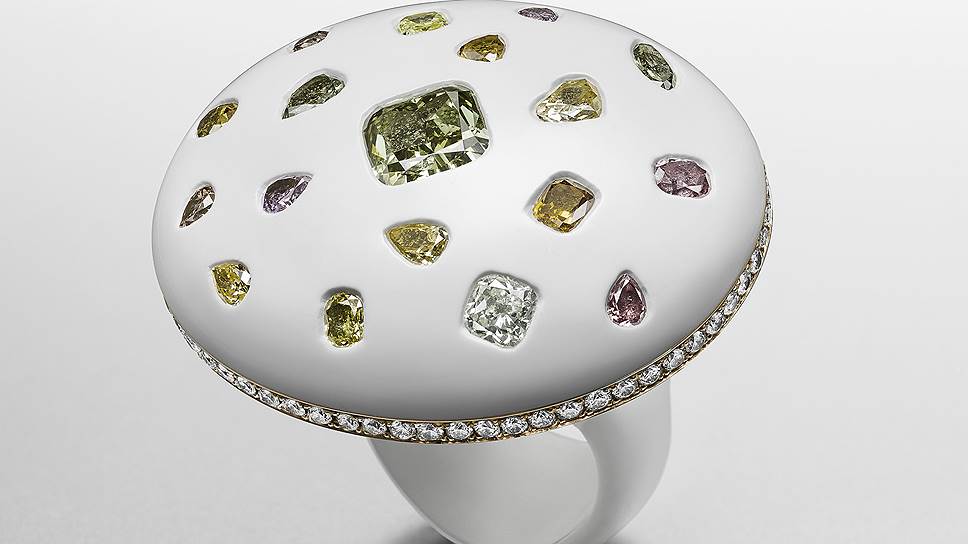 Кольцо и серьги Suzanne Syz Art Jewels  