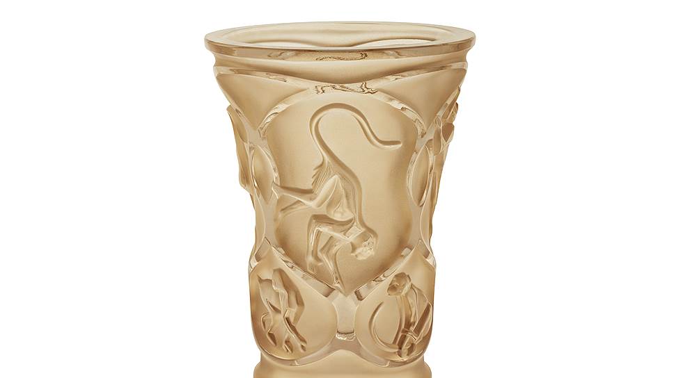 Lalique, ваза Singes