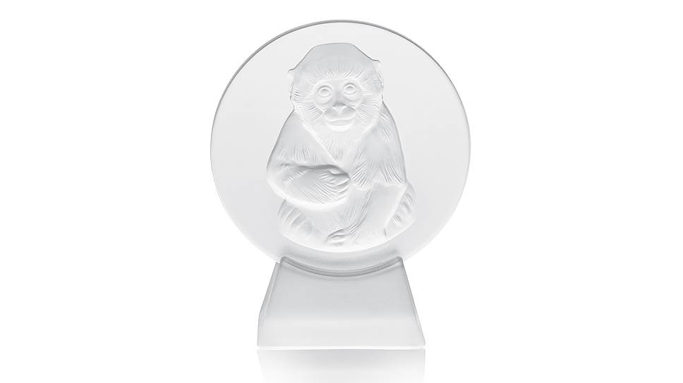 Lalique, пресс-папье Singes