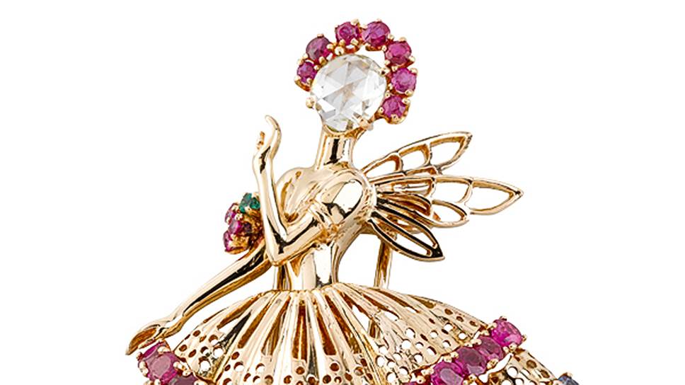 Брошь "Танцовщица", Van Cleef & Arpels, конец 1940-х 5 Часы Cadenas, Van Cleef & Arpels, 2015