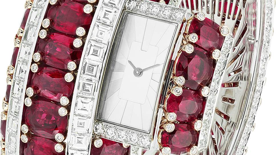 Van Cleef & Arpels, Braclet Montre Rubis Secret 