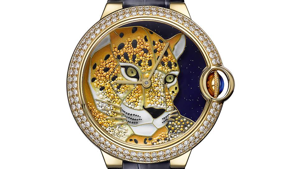 Cartier, Ballon Bleu de Cartier Enamel Granulation 