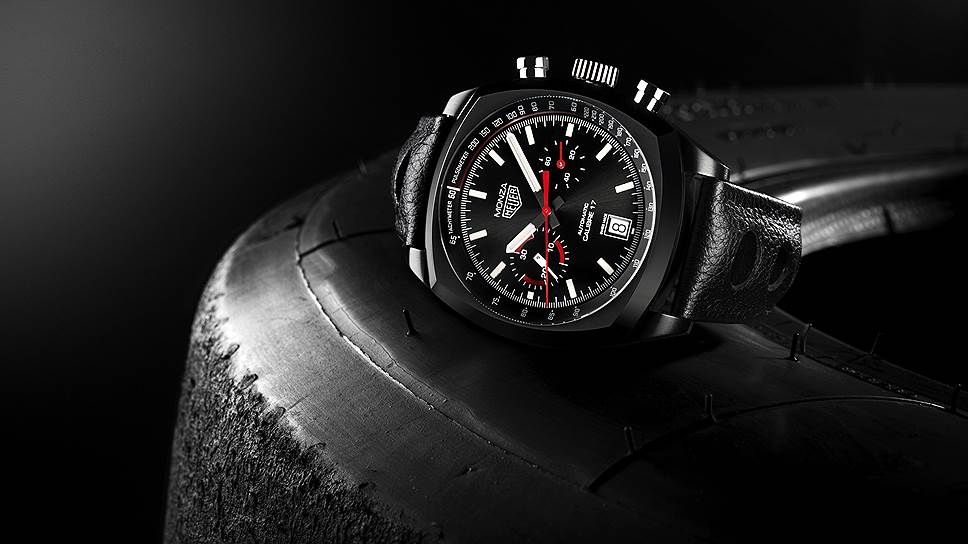 TAG Heuer Monza в корпусе из черного титана 42 мм  