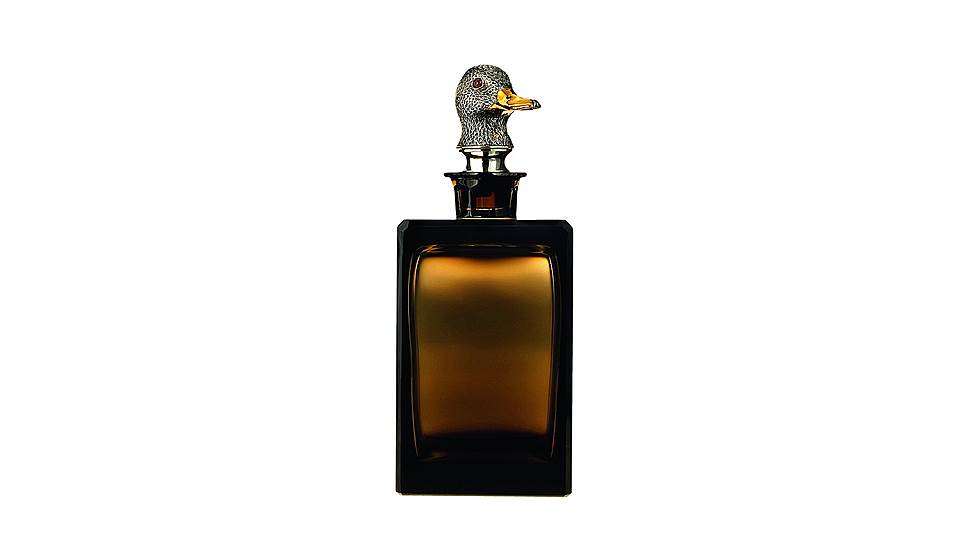 Декантер из дымчатого хрусталя, Asprey  