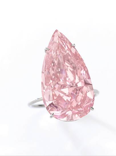 Бриллиант The Unique Pink, Sotheby’s 