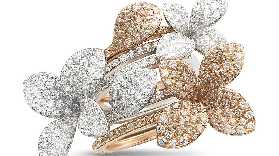 Chopard, кольцо Fleurs d'Opales