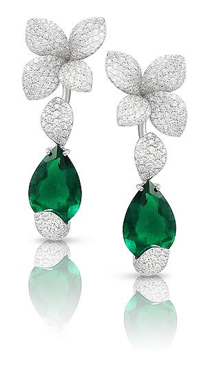 Pasquale Bruni, серьги Giardini Segreti Haute Couture