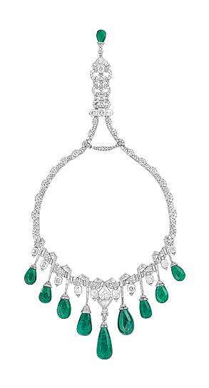Van Cleef & Arpels, колье-воротник египетской принцессы Фаизы. Париж,1929