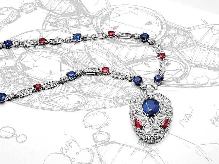 Колье Serpenti