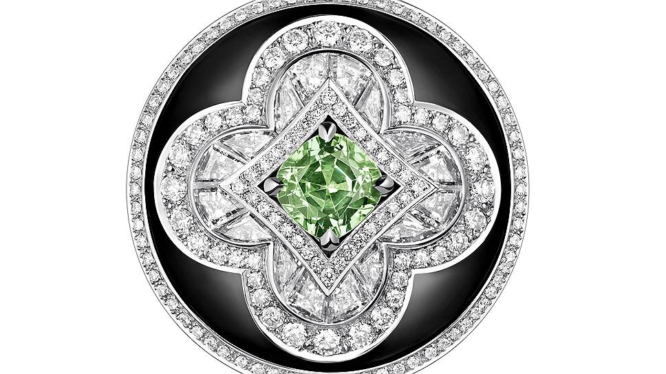 Louis Vuitton, кольцо Blossom Merelani Tsavorite
