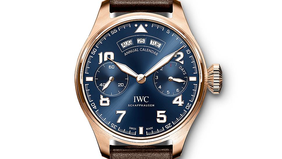 IWC Big Pilot's Watch Annual Calendar Edition "Le Petit Prince". Мануфактурный механизм 52850 с системой автоподзавода Пеллатона