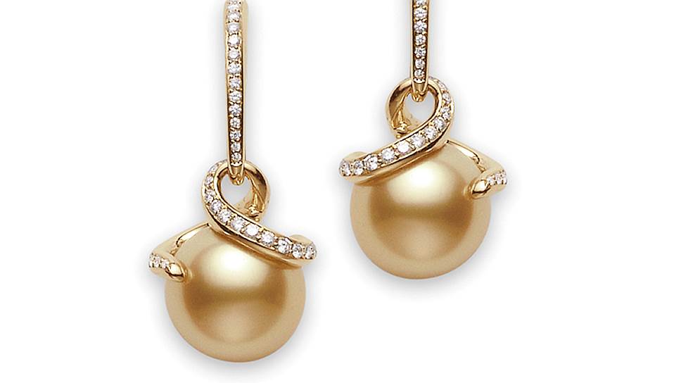 Mikimoto, серьги high jewellery, 2016