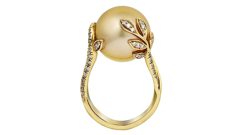 Mikimoto, кольцо для коктейля high jewellery, 2016