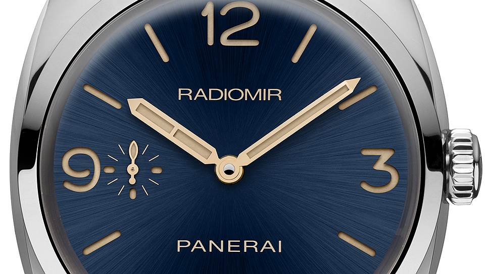 Panerai Radiomir 1940 3 Days Acciaio. Мануфактурный механизм P.2003 с ручным подзаводом и запасом хода 72 часа. Стальной корпус 47 мм. Водонепроницаемость 100 метров  