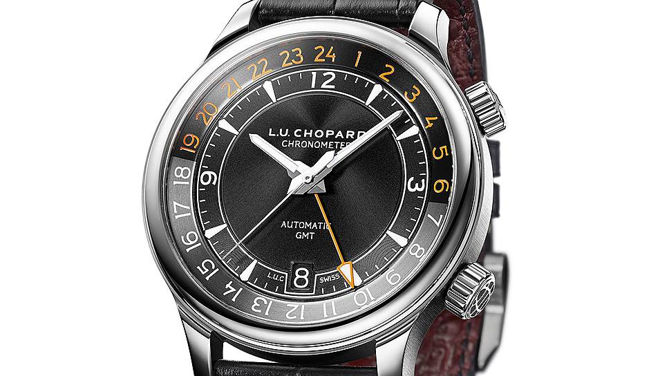 Chopard L.U.C GMT One. Стальной корпус