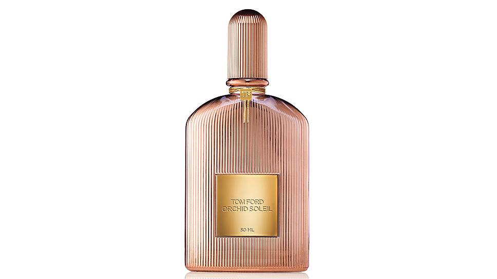 Парфюмерная вода Tom Ford Orchid Soleil, Tom Ford, с нотами померанца, розового перца и кипариса, шлейфом ванили, каштанового крема и пачули 
