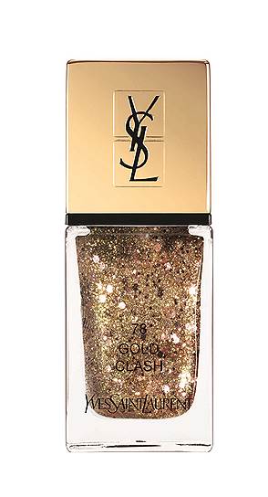 Лак для ногтей La Laque Couture, Gold Clash, Yves Saint Laurent Beaute  