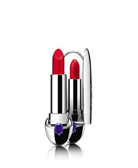 Лимитированный выпуск помады Rouge G, Guerlain, в драгоценном футляре со встроенным зеркальцем  