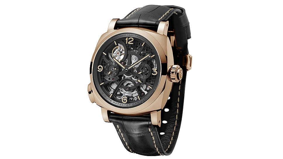 80 лет первому прототипу часов Radiomir. Panerai Radiomir 1940 Minute Repeater Carillon Tourbillon GMT