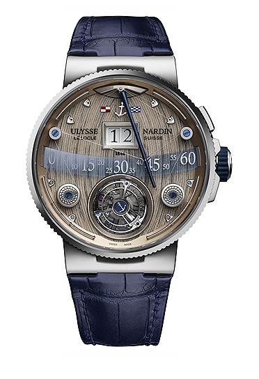 110 лет мануфактуре Ulysse Nardin и 20 лет коллекции Marine. Ulysse Nardin Grand Deck Marine Tourbillon