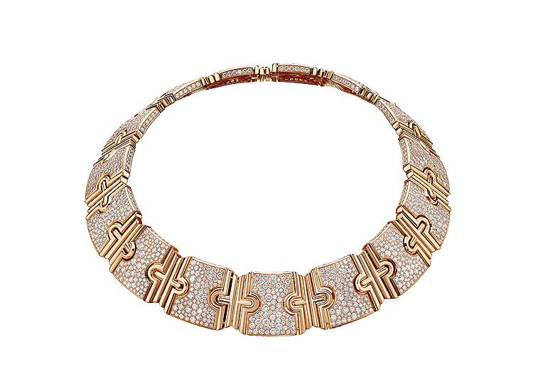 Bulgari High Jewelry, колье Parentesi из коллекции The Magnificent Inspirations  