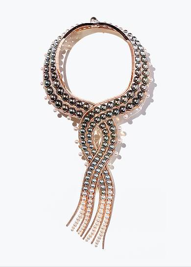 Hermes Haute Bijouterie, колье из коллекции Ombres et Lumiere  
