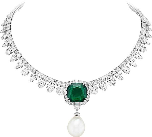 Van Cleef & Arpels Haute Joaillerie, колье Serrania из коллекции Emeraude en Majeste  