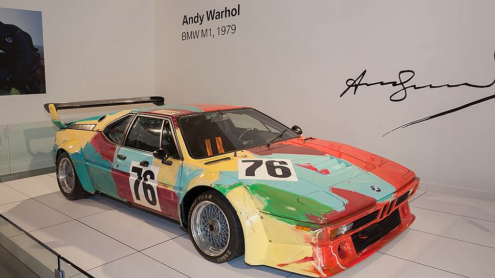 BMW M1, оформленный Энди Уорхолом, 1979 год  