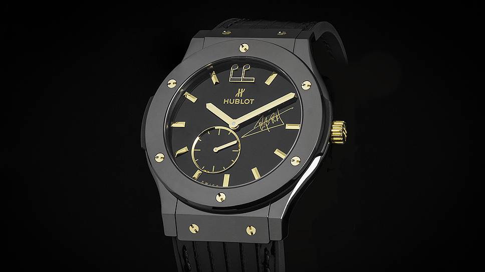 Hublot Classic. Fusion Ceramic Ultra-Thin Lang Lang