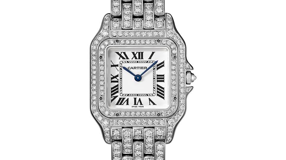 Cartier. Panthere de Cartier. Белое золото, бриллианты 