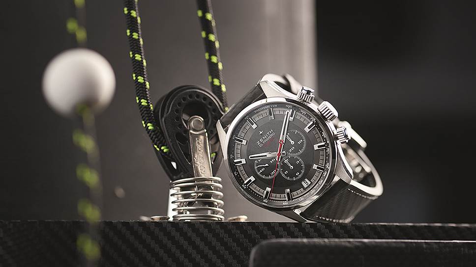Бен Эйнсли может положиться на свои Zenith El Primero Chronomaster Sport Land Rover Bar и на суше, и на море 