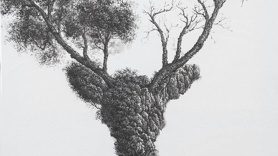 "Двойственность", работа кубинского художника Рубена Фуэнтеса, 2016. Galerie Dumonteil. Основная специализация парижской галереи Dumonteil — современная скульптура и анималистика