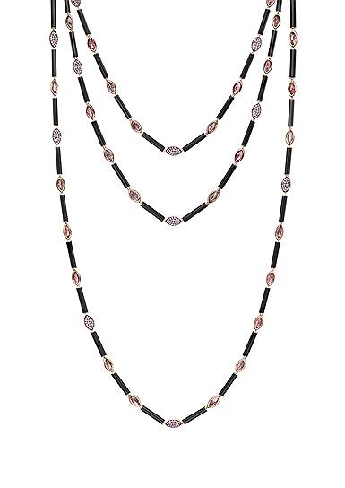 de Grisogono, колье, розовое золото, турмалины, оникс, сапфиры