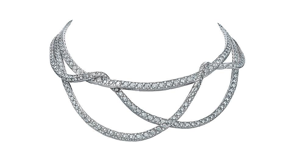 Tiffany & Co., колье Masterpieces, платина, бриллианты