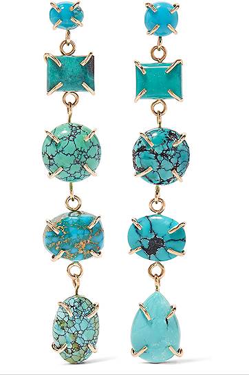 Dior Fine Jewellery, кольцо Rose des Vents, желтое золото, бриллианты, бирюза