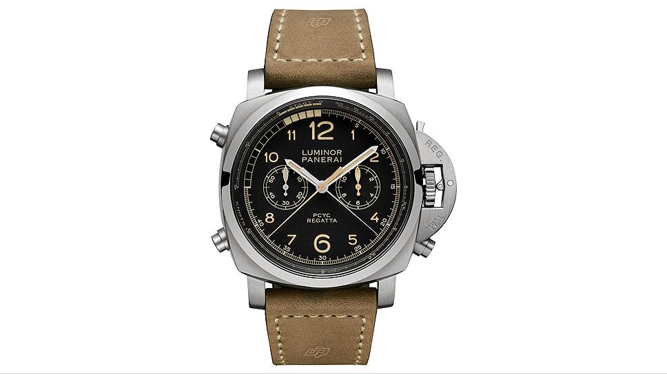 PAM653 PCYC Luminor 1950 Chrono Flyback Acciaio, сталь