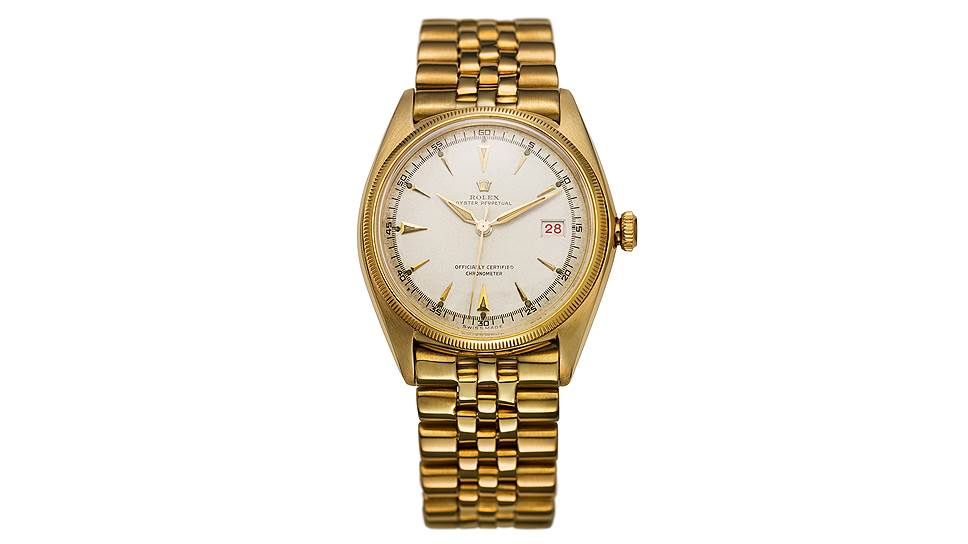 Первая модель часов Datejust, Rolex, 1954 год