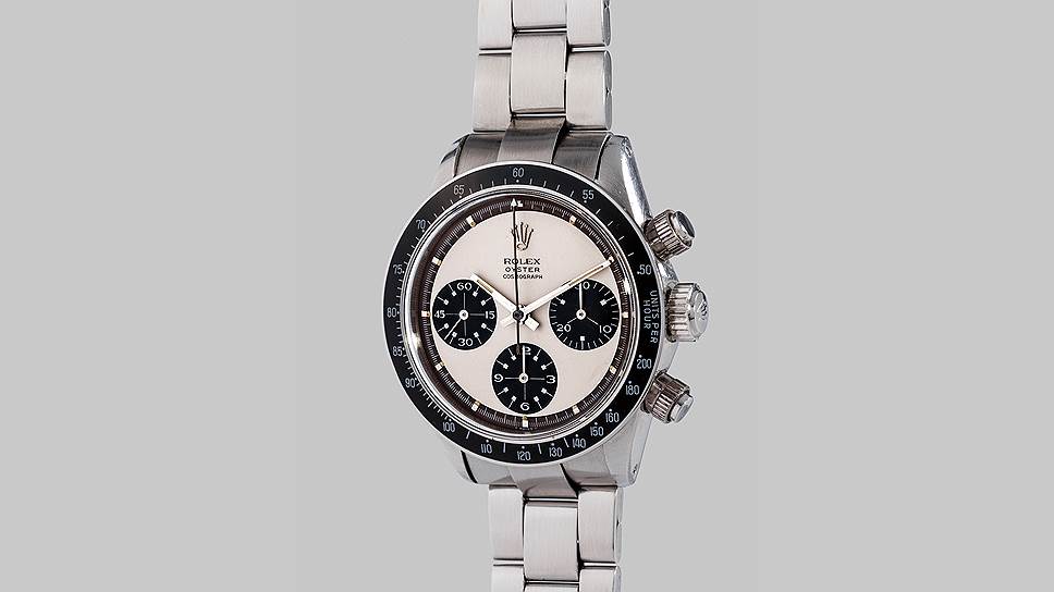 Rolex Oyster Cosmograph Daytona Ref. 6263 1969 года, прозванные "Paul Newman Panda", были оценены в 350-700 тыс. швейцарских франков и проданы за 550 тыс.