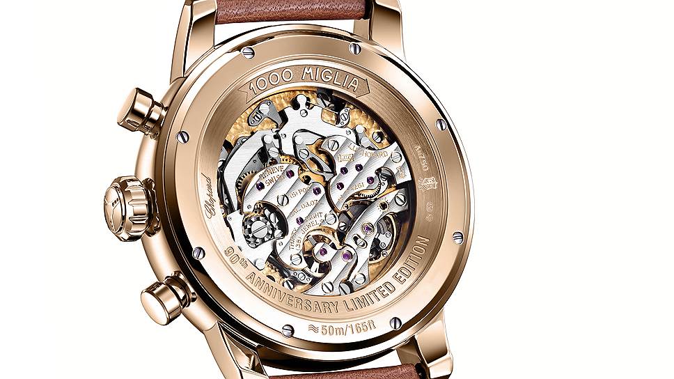 Задняя крышка часов Chopard Mille Miglia Classic XL 90th Anniversary Limited Edition 