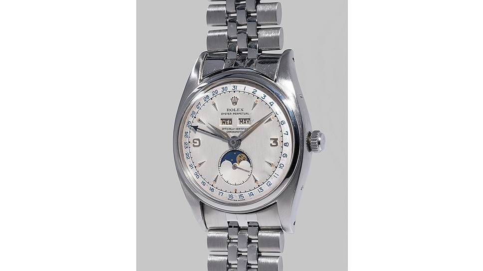 Rolex Ref. 6062 c тройным календарем в корпусе из нержавеющей стали, выпущенные в 1953 году, были оценены в 0,6-1,2 млн швейцарских франков, а ушли за 1,93 млн