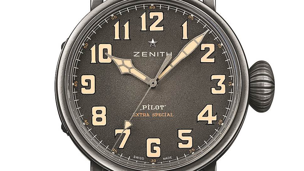 Pilot Type 20 Extra Special, сталь, автоматический калибр, Zenith
