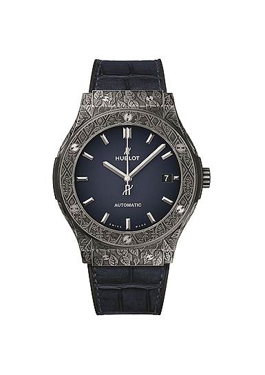Classic Fusion Fuente Limited Edition, титан, 45 мм, мануфактурный механизм HUB 1112 с автоподзаводом, Hublot